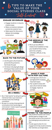 Six Tips to Make the Value of Your Social Studies Class Self-Evident