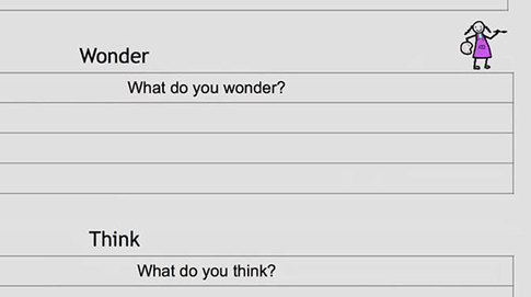 thinking routines pdf see think wonder